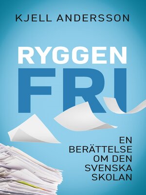 cover image of Ryggen fri